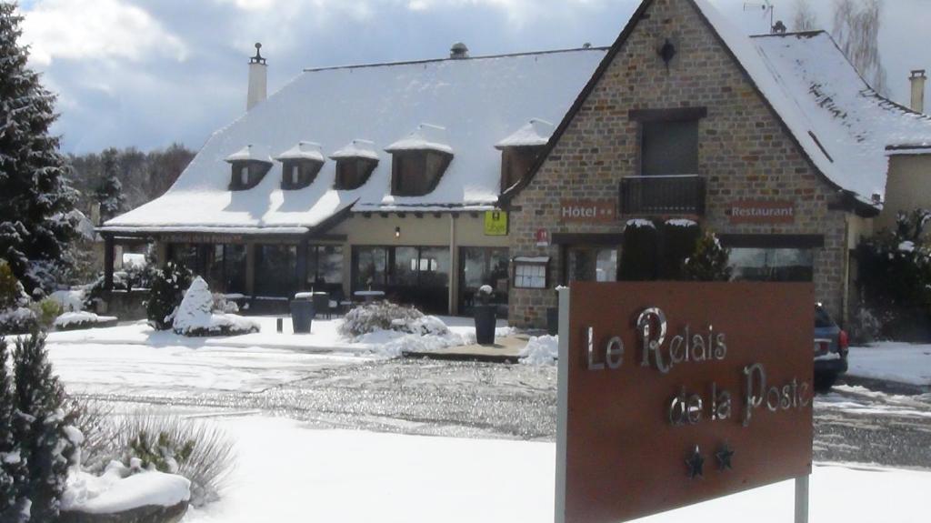 Hotel Logis Le Relais De La Poste Neuveglise Экстерьер фото